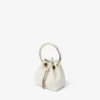 Borsa Mini Bon Bon in nappa liscia color latte Borsa Mini Bon Bon in nappa liscia color latte
