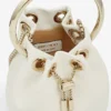 Borsa Mini Bon Bon in nappa liscia color latte Borsa Mini Bon Bon in nappa liscia color latte