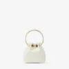 Borsa Mini Bon Bon in nappa liscia color latte Borsa Mini Bon Bon in nappa liscia color latte