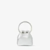 Borsa mini Bon Bon in nappa metallizzata argento Borsa mini Bon Bon in nappa metallizzata argento