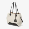 Borsa Tote Diamond media in shearling naturale Borsa Tote Diamond media in shearling naturale