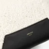 Borsa Tote Diamond media in shearling naturale Borsa Tote Diamond media in shearling naturale