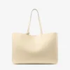 Borsa Tote Nine2Five East-West in pelle stampata Elaphe color Buttermilk Borsa Tote Nine2Five East-West in pelle stampata Elaphe color Buttermilk