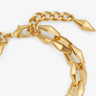 Bracciale a catena Diamond Bracciale a catena Diamond con finitura dorata Bracciale a catena Diamond Bracciale a catena Diamond con finitura dorata