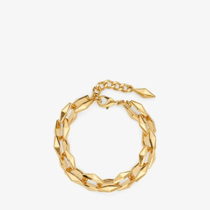 Bracciale a catena Diamond Bracciale a catena Diamond con finitura dorata Bracciale a catena Diamond Bracciale a catena Diamond con finitura dorata