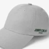 Cap 85 Cappellino da baseball in cotone grigio e verde britannico con logo jimmy choo Cap 85 Cappellino da baseball in cotone grigio e verde britannico con logo jimmy choo