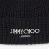 Cappello Yuki in maglia Cashwool nero Cappello Yuki in maglia Cashwool nero