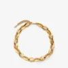 Collana a catena Diamond Collana a catena Diamond con finitura dorata Collana a catena Diamond Collana a catena Diamond con finitura dorata