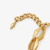Collana a catena Diamond Collana a catena Diamond con finitura dorata Collana a catena Diamond Collana a catena Diamond con finitura dorata