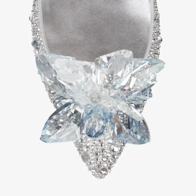 Décolleté a punta ricoperte di cristalli Allure
