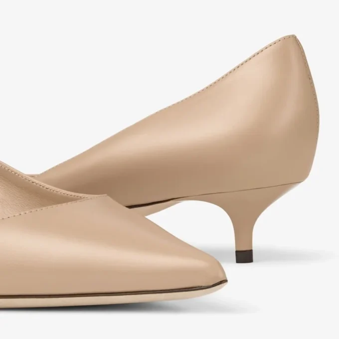 Décolleté Amelia 35 in pelle di vitello Chai Décolleté Amelia 35 in pelle di vitello Chai