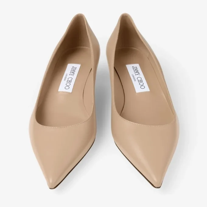 Décolleté Amelia 35 in pelle di vitello Chai Décolleté Amelia 35 in pelle di vitello Chai