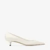 Décolleté Amelia 35 in pelle di vitello color latte