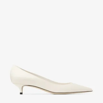 Décolleté Amelia 35 in pelle di vitello color latte