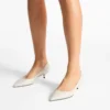 Décolleté Amelia 35 in pelle di vitello color latte