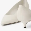 Décolleté Amelia 35 in pelle di vitello color latte