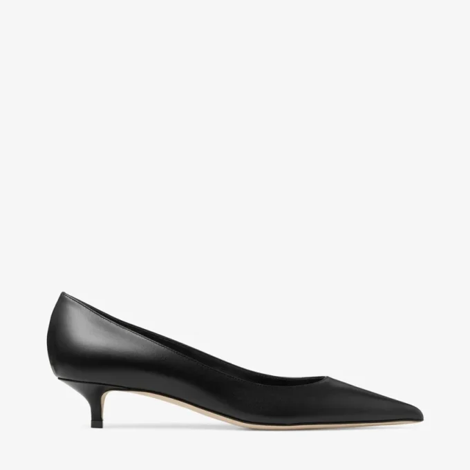 Décolleté Amelia 35 in pelle di vitello nera Décolleté Amelia 35 in pelle di vitello nera