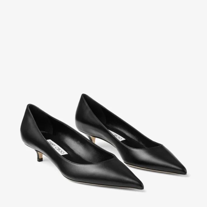 Décolleté Amelia 35 in pelle di vitello nera Décolleté Amelia 35 in pelle di vitello nera