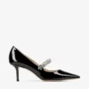 Décolleté Bing 65 in vernice nera con cristalli Décolleté Bing 65 in vernice nera con cristalli