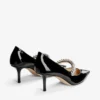 Décolleté Bing 65 in vernice nera con cristalli Décolleté Bing 65 in vernice nera con cristalli