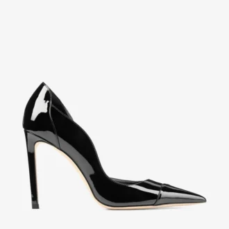 Décolleté Brigitte 100 in vernice nera
