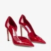 Décolleté Brigitte 100 in vernice rosso rubino Décolleté Brigitte 100 in vernice rosso rubino