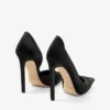 Décolleté Brigitte 120 in raso nero