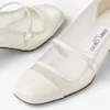 Décolleté Elisa 45 in vernice e rete color latte Décolleté Elisa 45 in vernice e rete color latte