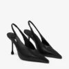 Décolleté Isa 95 in pelle nera