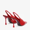 Décolleté Isa 95 in pelle rosso rubino Décolleté Isa 95 in pelle rosso rubino