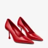 Décolleté Ixia 80 in pelle rosso rubino Décolleté Ixia 80 in pelle rosso rubino