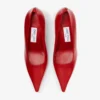 Décolleté Ixia 80 in pelle rosso rubino Décolleté Ixia 80 in pelle rosso rubino