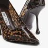 Décolleté Ixia 95 in TPU color ambra tartarugato