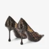 Décolleté Ixia 95 in TPU color ambra tartarugato