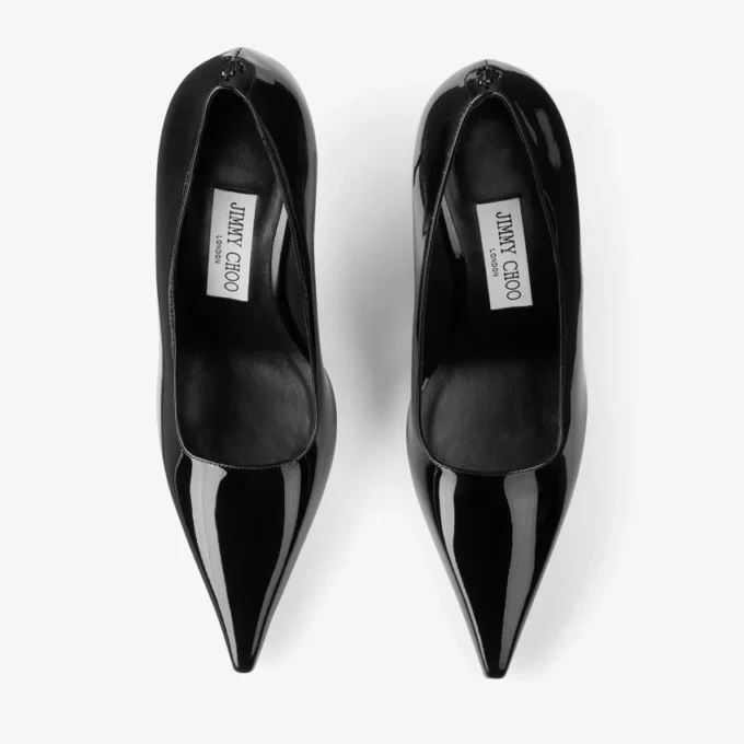 Décolleté Ixia 95 in vernice nera