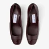 Décolleté Jenson 65 in nappa verniciata color merlot intenso
