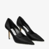 Décolleté Love 85 in raso nero
