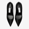 Décolleté Love 85 in raso nero