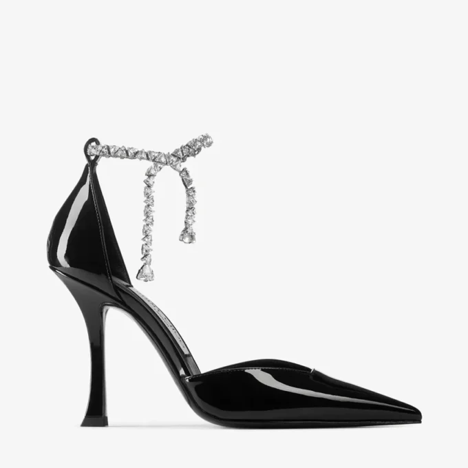 Décolleté Stevie 100 in vernice nera Décolleté Stevie 100 in vernice nera