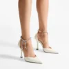 Decolleté Stevie 100 in vernice color latte Decolleté Stevie 100 in vernice color latte