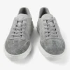 Diamond Flex M Sneakers basse in mix di denim e pelle scamosciata color tortora Diamond Flex M Sneakers basse in mix di denim e pelle scamosciata color tortora