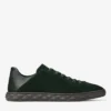Diamond Flex M Sneakers basse in mix di pelle e camoscio verde britannico Diamond Flex M Sneakers basse in mix di pelle e camoscio verde britannico