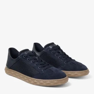Diamond Flex M Sneakers basse in mix di pelle Midnight e mesh traspirante testurizzato