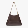 Diamond Hobo Borsa a tracolla media in pelle scamosciata color caffè Diamond Hobo Borsa a tracolla media in pelle scamosciata color caffè