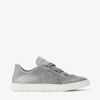Diamond Light Flex F Sneakers basse in mix di denim e pelle scamosciata