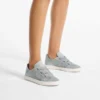 Diamond Light Flex F Sneakers basse in mix di denim e pelle scamosciata Diamond Light Flex F Sneakers basse in mix di denim e pelle scamosciata