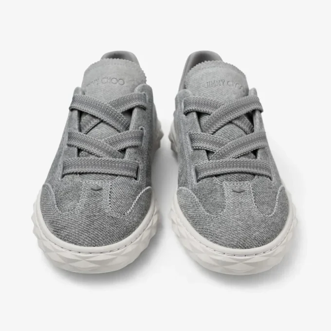 Diamond Light Flex F Sneakers basse in mix di denim e pelle scamosciata Diamond Light Flex F Sneakers basse in mix di denim e pelle scamosciata