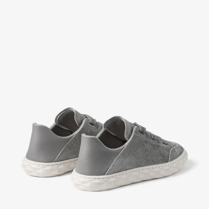 Diamond Light Flex F Sneakers basse in mix di denim e pelle scamosciata Diamond Light Flex F Sneakers basse in mix di denim e pelle scamosciata