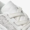 Diamond Light Flex F Sneakers basse in mix di pelle bianca e pelle traforata Diamond Light Flex F Sneakers basse in mix di pelle bianca e pelle traforata