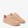 Diamond Light Flex F Sneakers basse in mix di pelle scamosciata e pelle color caramello